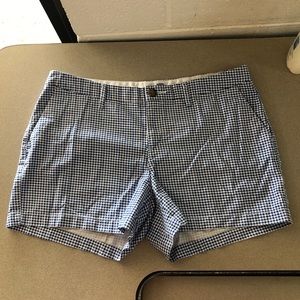 Old Navy Blue Gingham Shorts